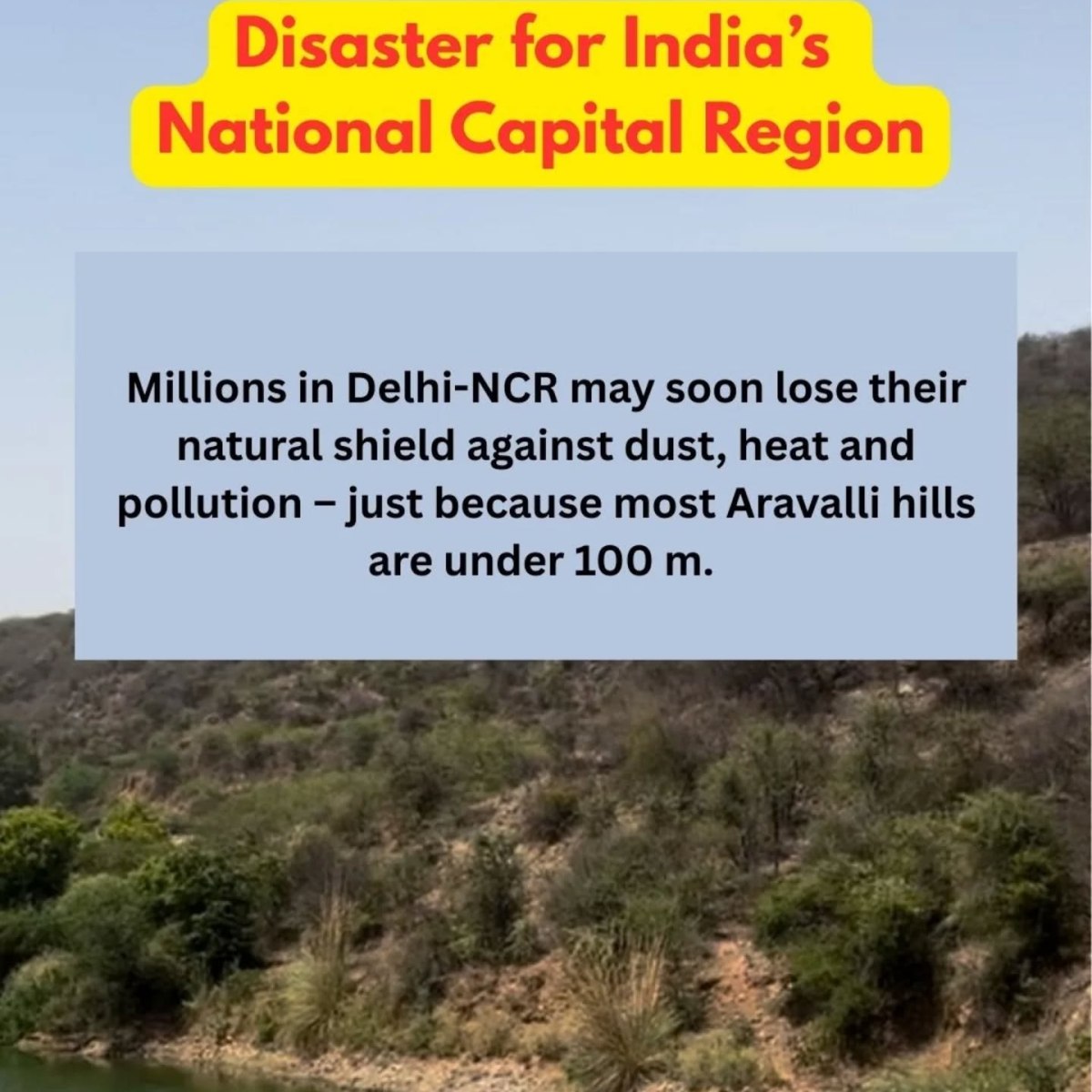Disaster for India’s National Capital&nbsp;Region