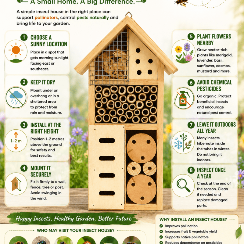 How to Use an Insect House: A Complete Guide for&nbsp;Beginners